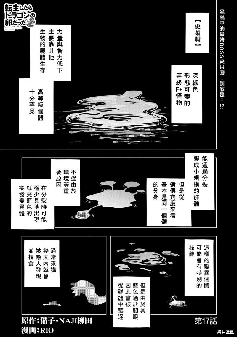 转生之後的我变成了龙蛋~目标乃是世界最强~ 第17话 单击左键进入下一页