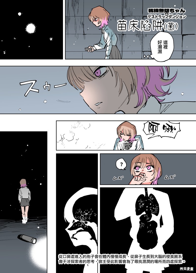 残机无限酱vs死亡陷阱迷宫漫画8话