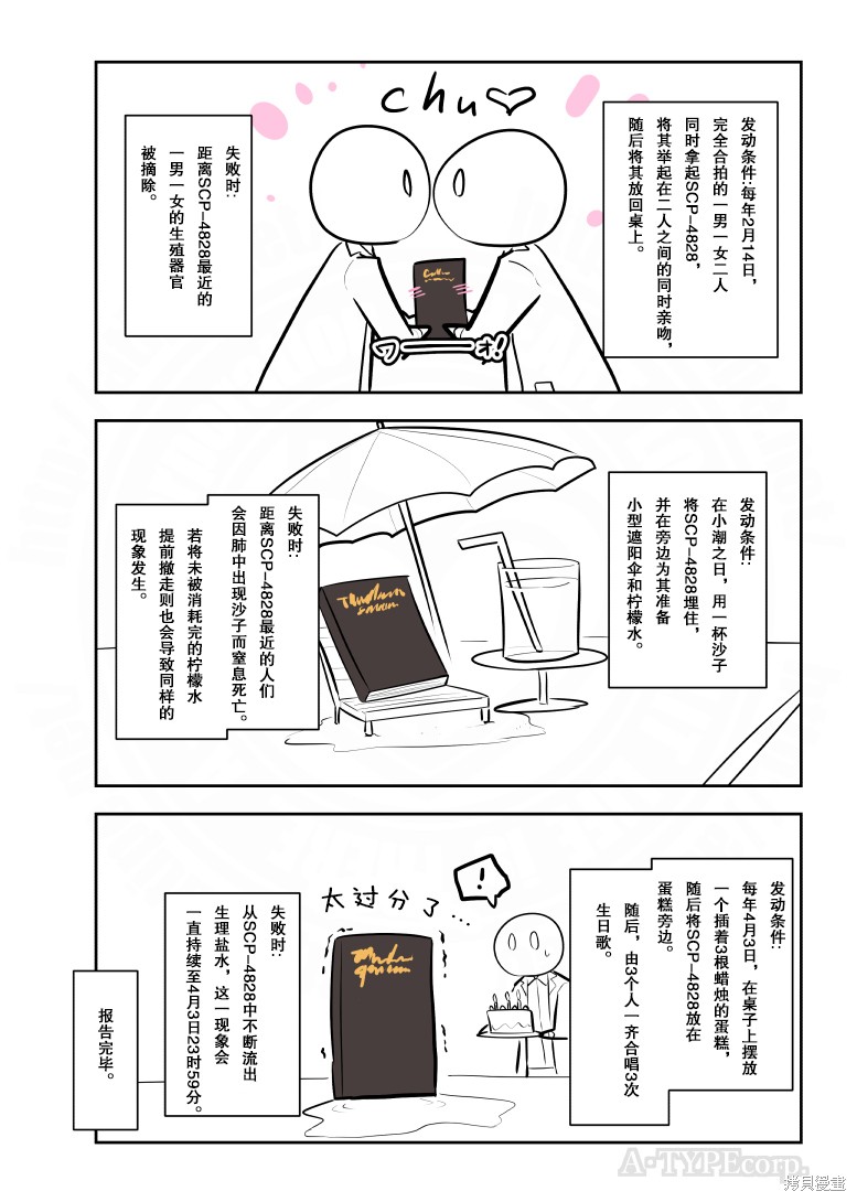 简明易懂的SCP漫画268话