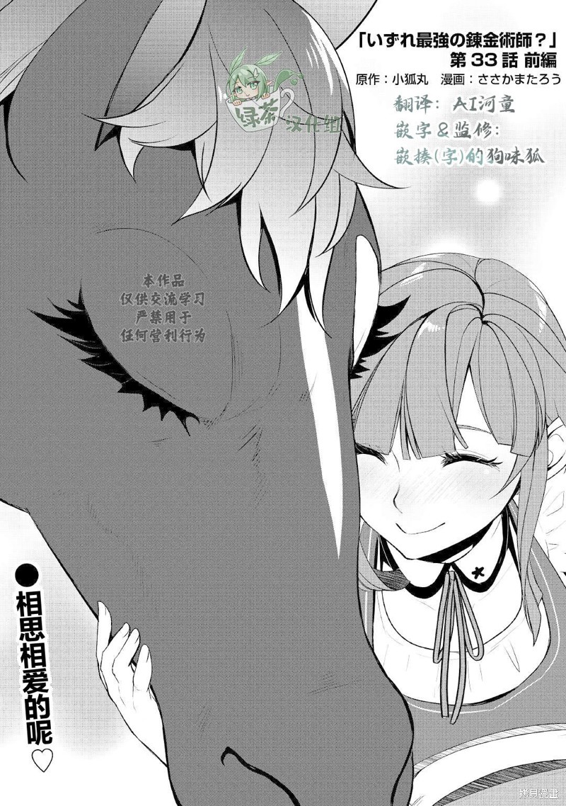 终将成为最强炼金术师？漫画33话