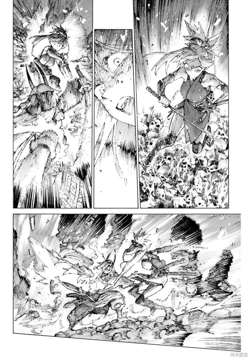 FGO亚种特异点III屍山血河舞台 下总国 英灵剑豪七番决胜漫画16话