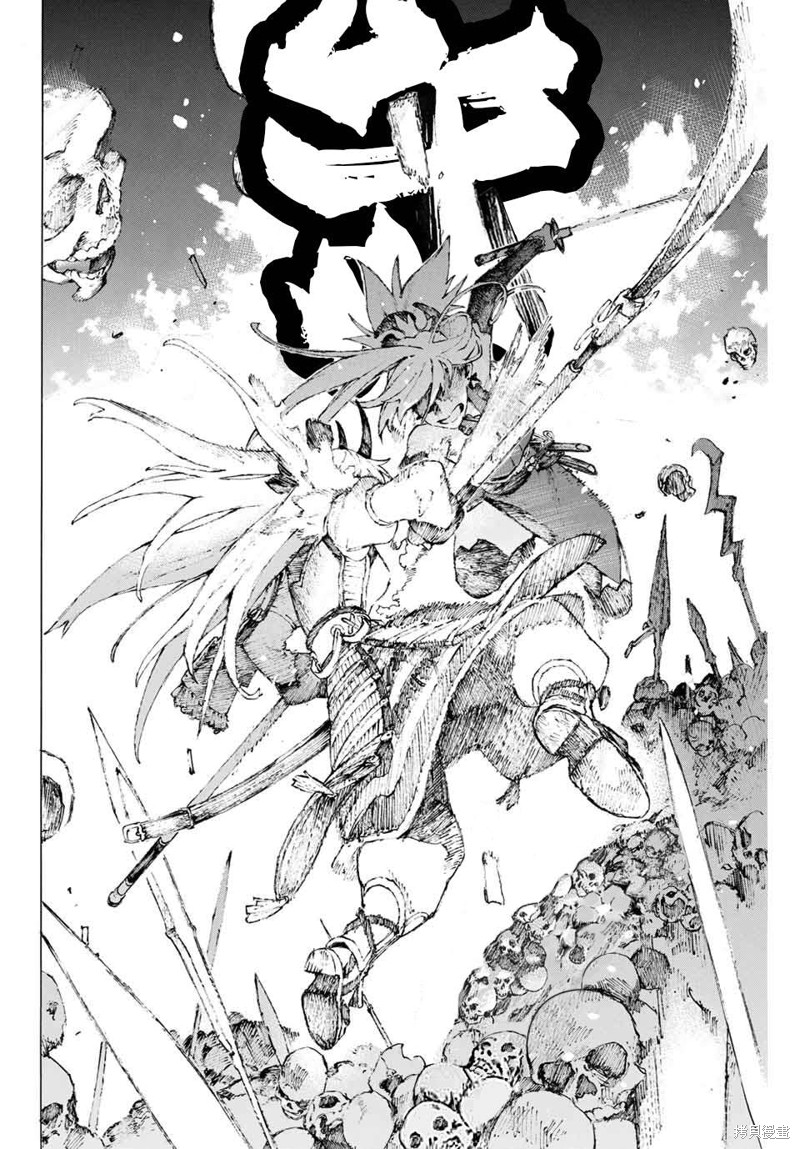 FGO亚种特异点III屍山血河舞台 下总国 英灵剑豪七番决胜漫画16话