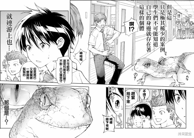 蜕皮吧！龙崎同学漫画17话