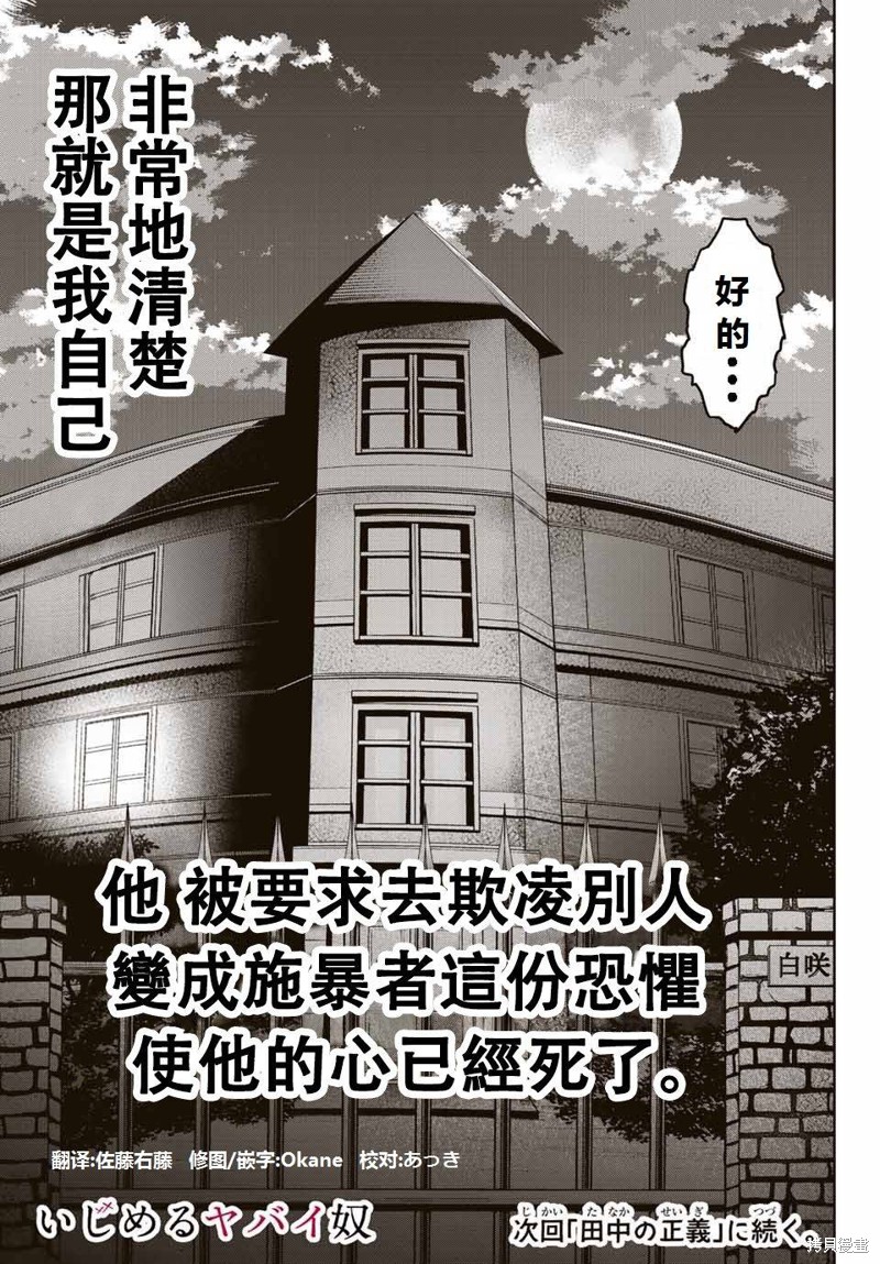 悲惨的欺凌者漫画01话