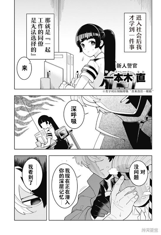 超巡！超条前辈漫画01话