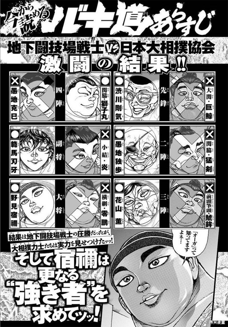 刃牙道Ⅱ漫画99话