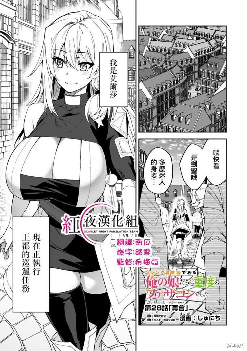 我的女儿们身为S级冒险者却是重度父控漫画28话