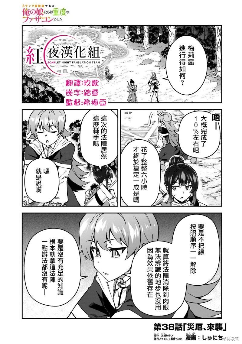 我的女儿们身为S级冒险者却是重度父控漫画38话
