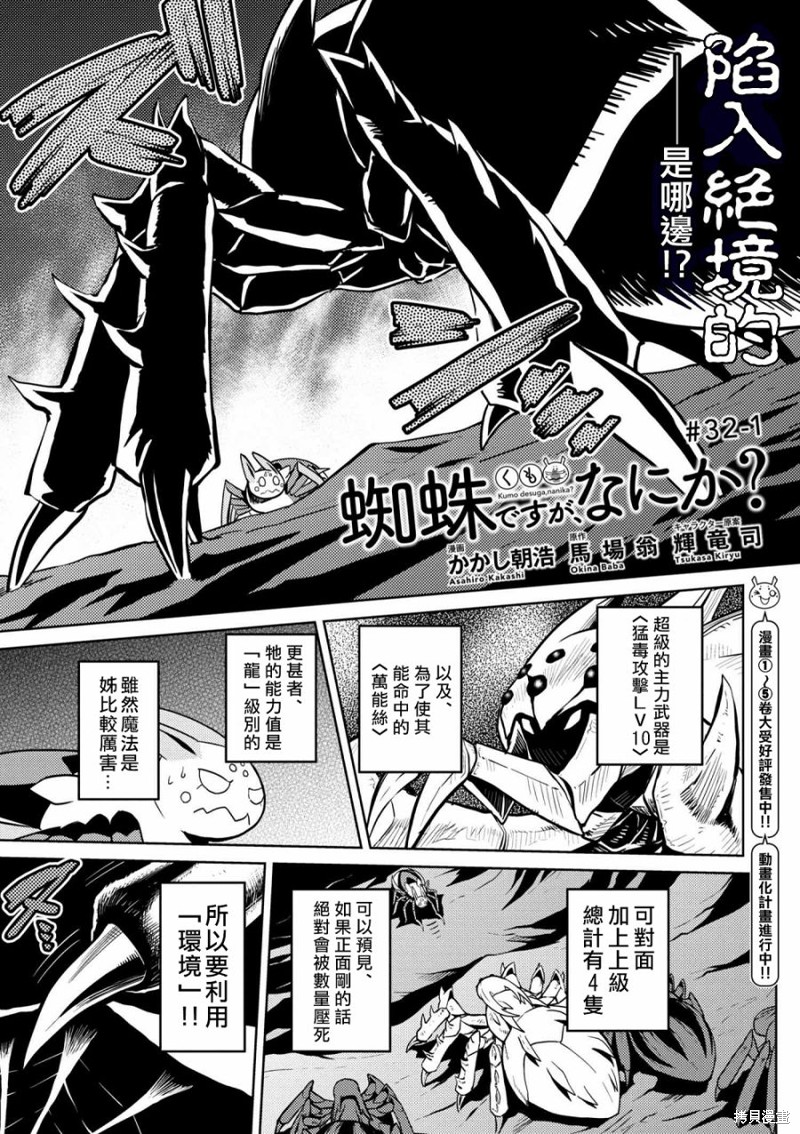 不过是蜘蛛什麽的漫画32话(1)