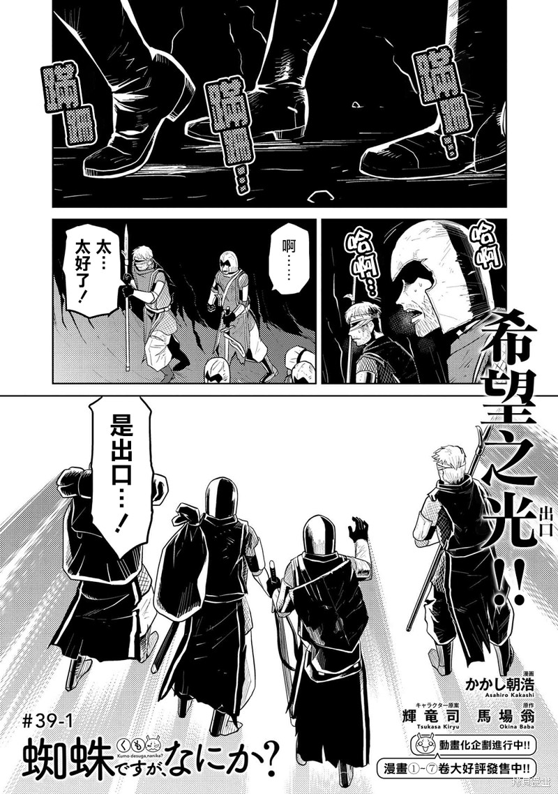 不过是蜘蛛什麽的漫画39话(1)