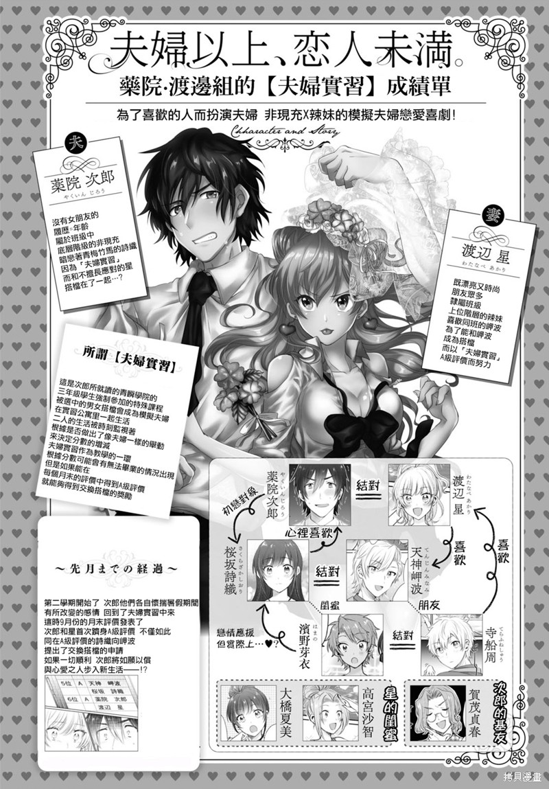 夫妇以上，恋人未满漫画33话