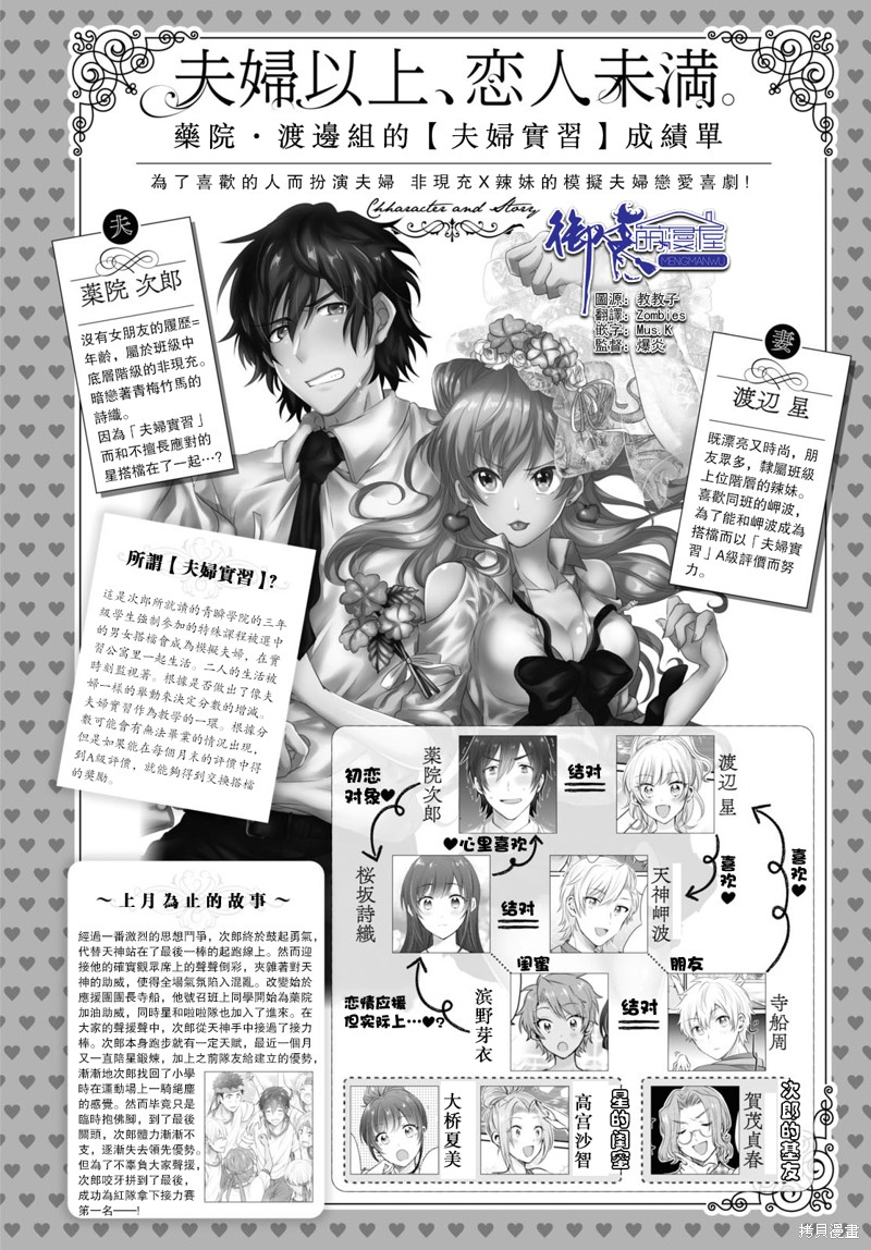 夫妇以上，恋人未满漫画55话