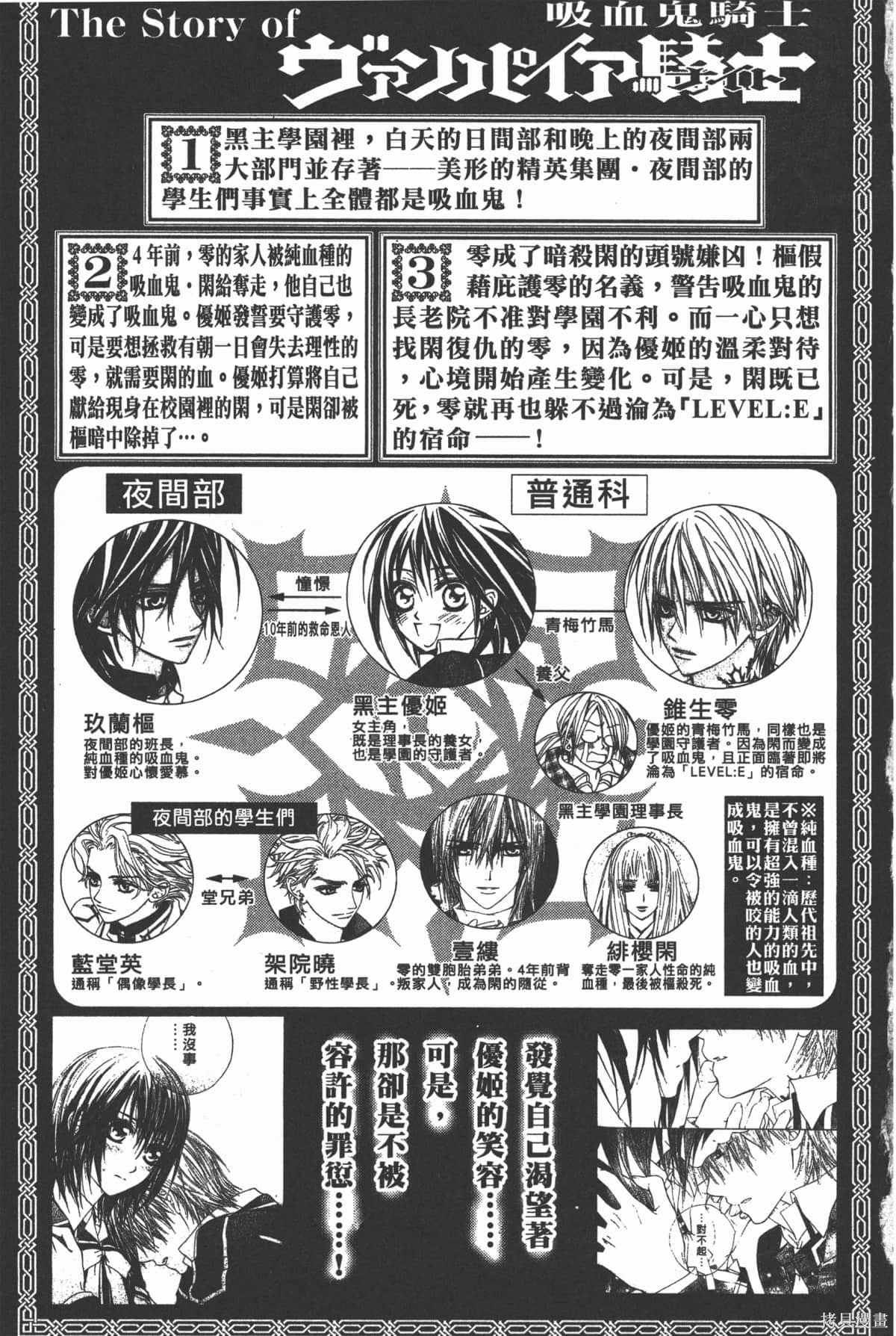 吸血鬼骑士漫画6卷