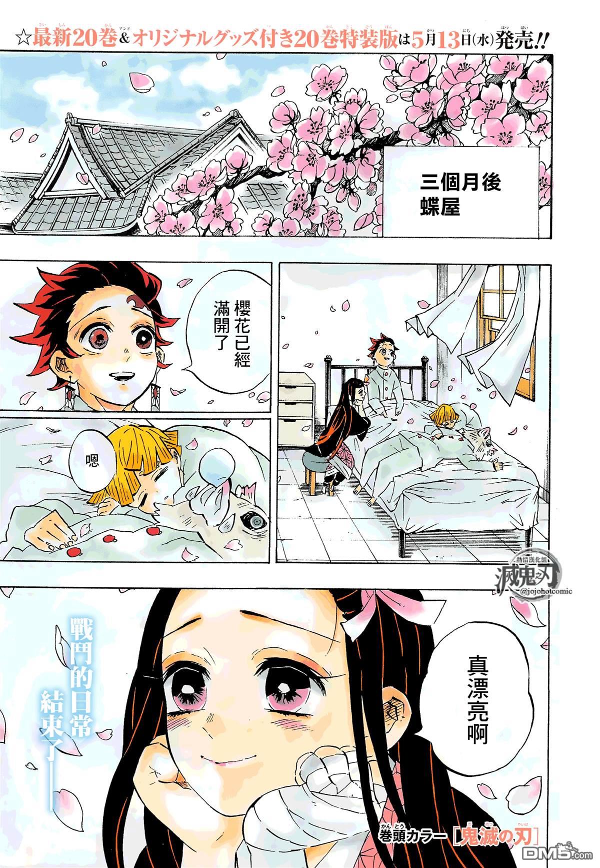 鬼灭之刃漫画204话
