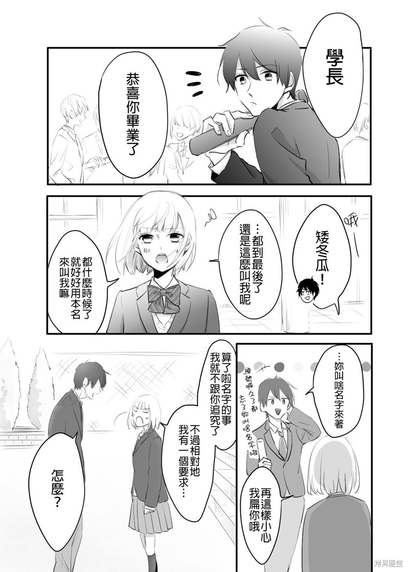 立葵老师推特短篇漫画集 毕业1 单击左键进入下一页