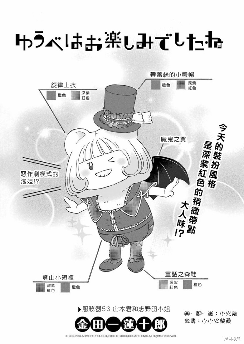 昨晚过得很愉快吧漫画53话
