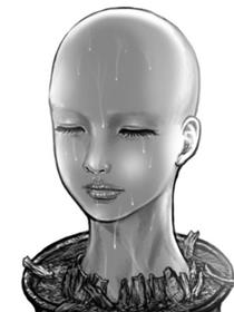 人头盆栽