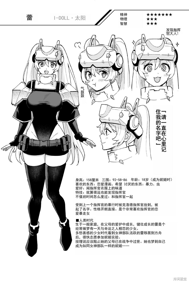 胜利NIKKE：无名女神们的记忆漫画设定和花絮