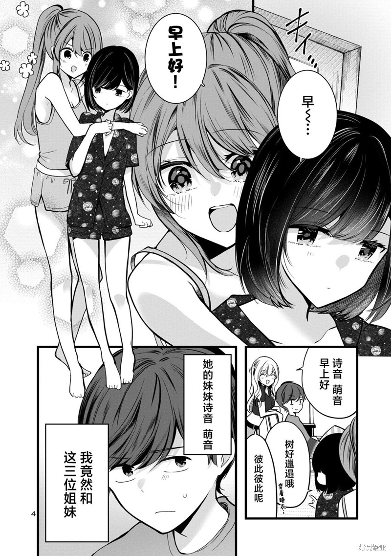 爱上你的三姐妹漫画2.1话