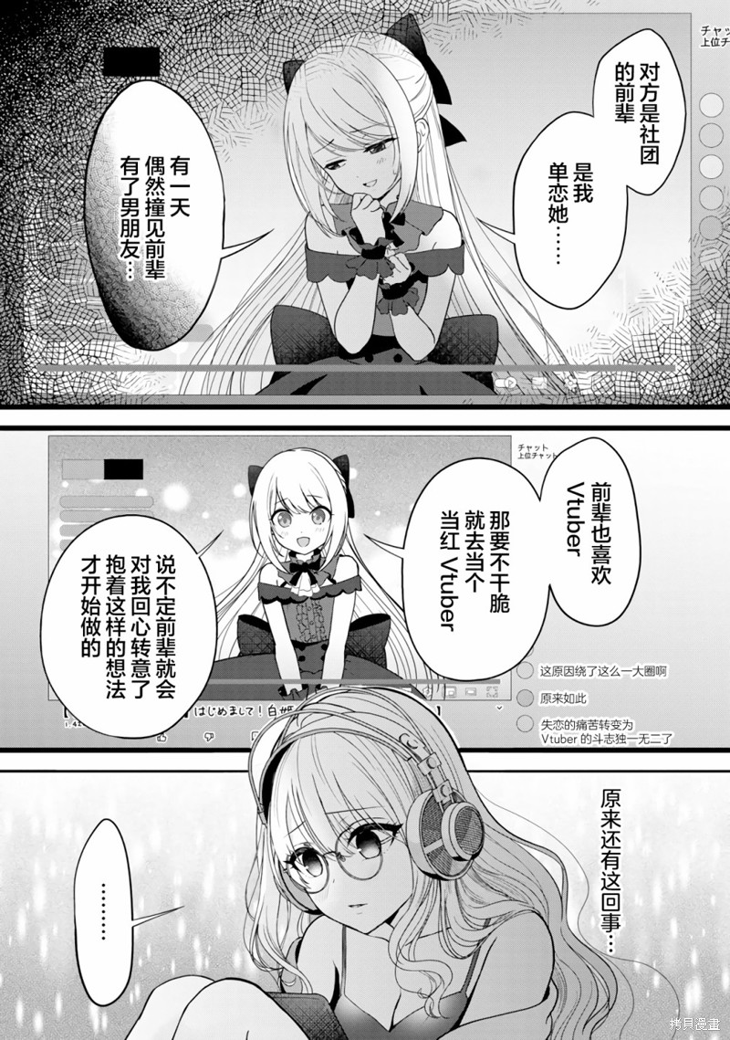 失恋後开始做虚拟主播迷倒年上大姐姐漫画05话