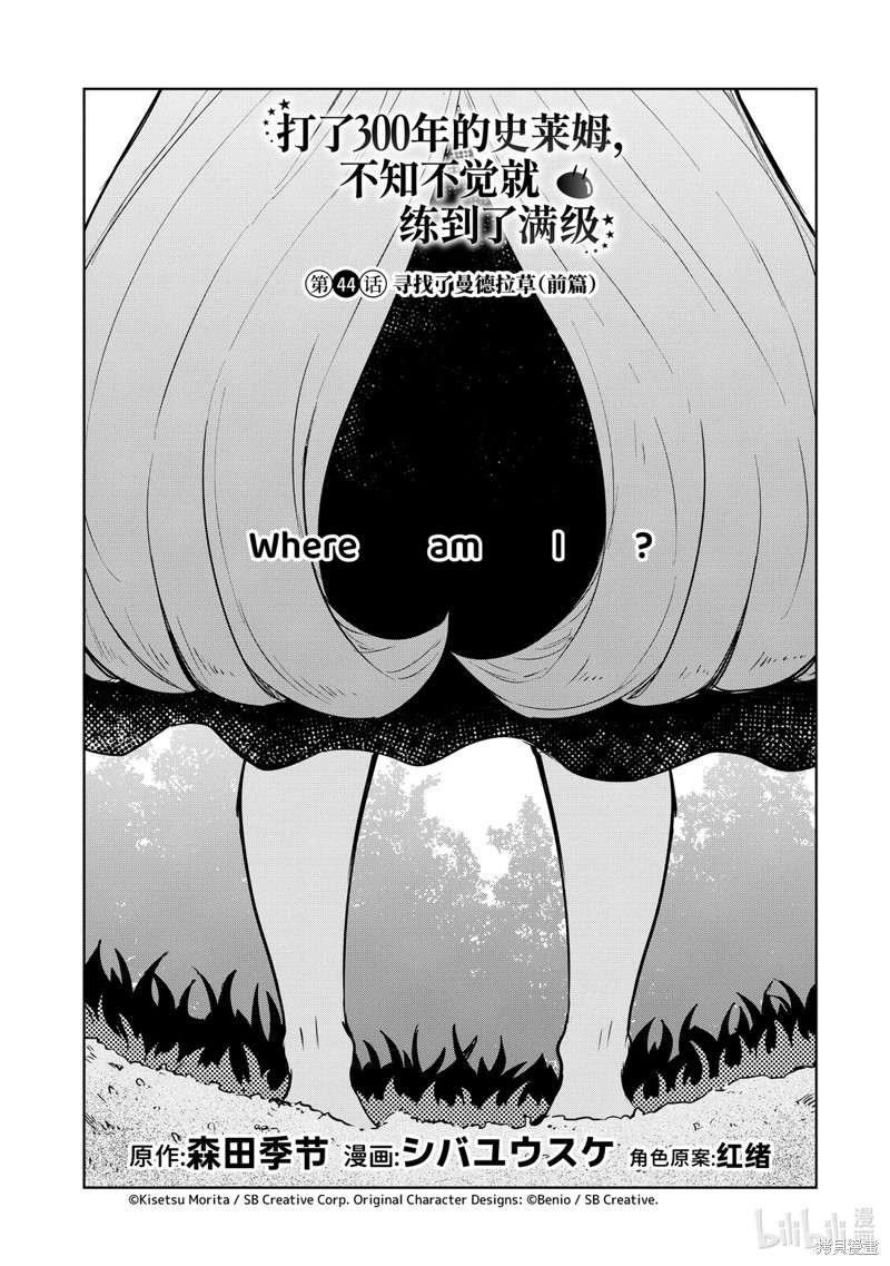 打了三百年的史莱姆，不知不觉就练到了满等漫画44话