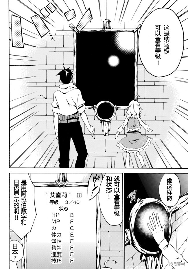 虽然等级只有1级但固有技能是最强的漫画01话下