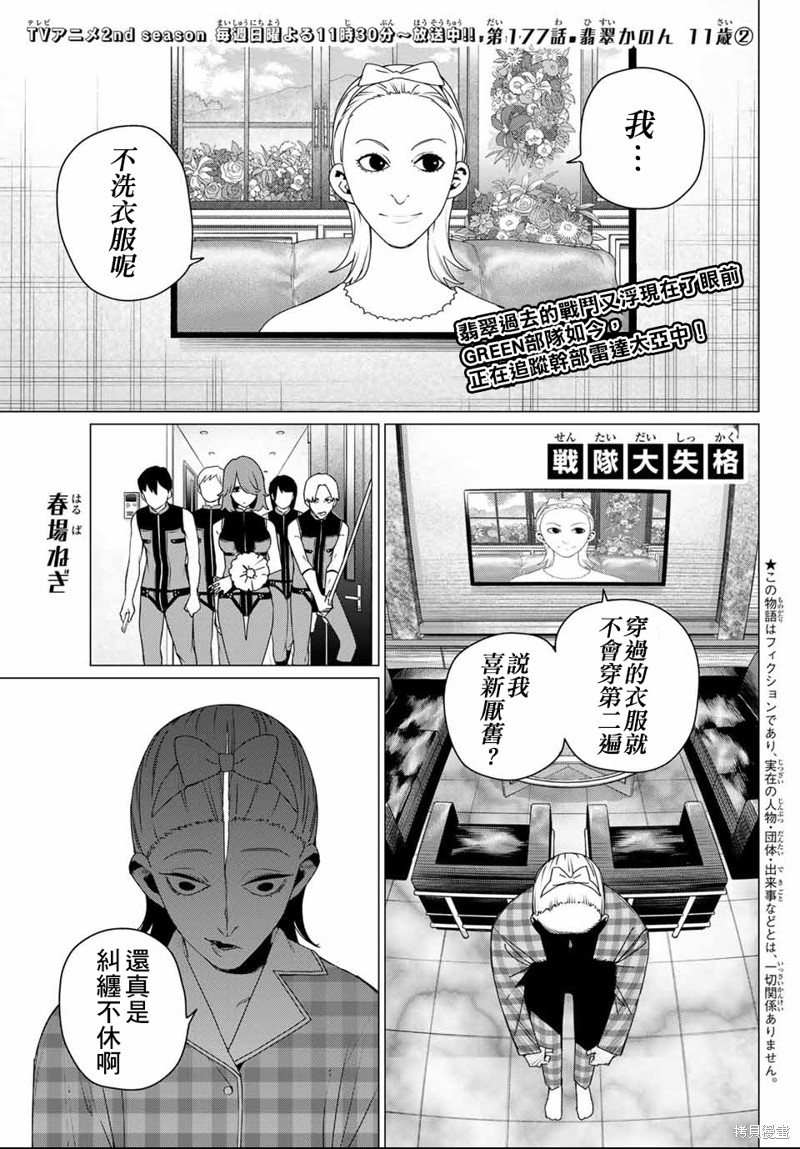 战队大失格 第177话 单击左键进入下一页