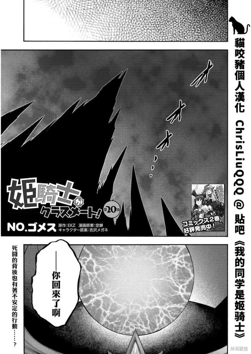 我的同学是姬骑士漫画20话